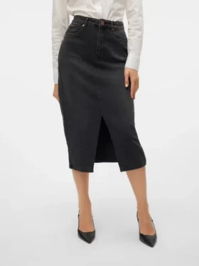Jupe longue taille haute Vmveri