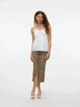 Jupe longue taille haute Vmveri