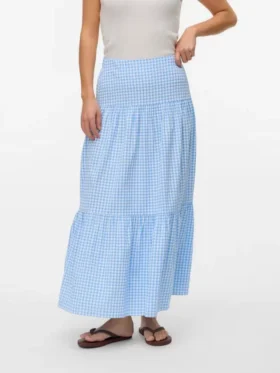 Jupe longue taille haute Vmvichy
