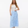 Jupe longue taille haute Vmvichy