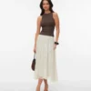 Jupe longue taille haute Vmviola