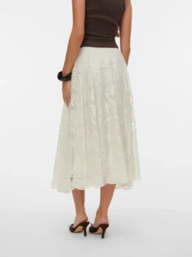 Jupe longue taille haute Vmviola