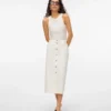 Jupe longue taille haute Vmwild
