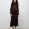 Jupe longue taille mi-haute Awurshila
