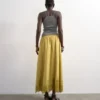 Jupe longue taille mi-haute Tslina