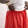 Jupe longue taille mi-haute Tslina