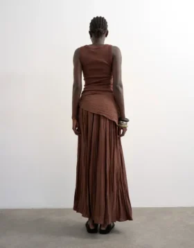 Jupe longue à taille mi-haute Tsnaya