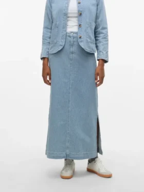 Jupe longue taille mi-haute Vmbirkley