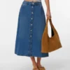 Jupe longue taille mi-haute Vmbirkley