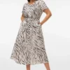 Jupe longue à taille mi-haute Vmcdora