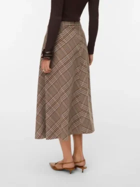 Jupe longue taille mi-haute Vmceleste