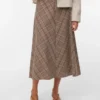 Jupe longue taille mi-haute Vmceleste