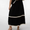 Jupe longue taille mi-haute Vmcjenna