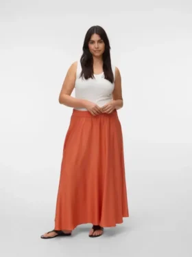 Jupe longue taille mi-haute Vmcmira