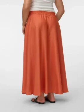 Jupe longue taille mi-haute Vmcmira