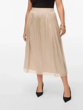 Jupe longue taille mi-haute Vmcvips