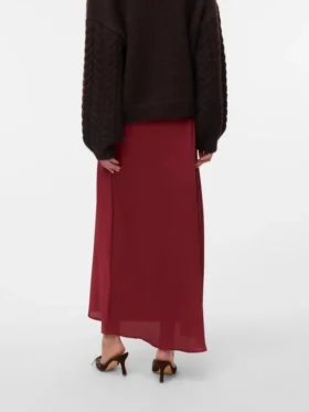 Jupe longue à taille mi-haute Vmgoddess