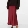 Jupe longue à taille mi-haute Vmgoddess