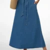 Jupe longue taille mi-haute Vmjolene