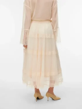Jupe longue taille mi-haute Vmkinsley