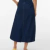 Jupe longue taille mi-haute Vmlinda