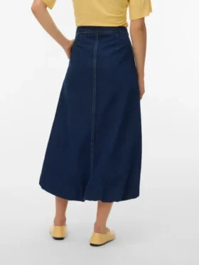 Jupe longue taille mi-haute Vmlinda