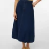 Jupe longue taille mi-haute Vmlinda