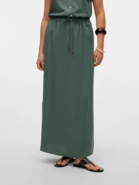 Jupe longue à taille mi-haute Vmmymilo