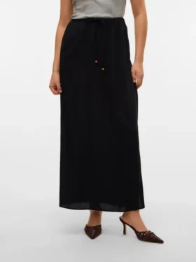 Jupe longue à taille mi-haute Vmmymilo