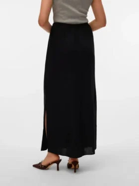 Jupe longue à taille mi-haute Vmmymilo
