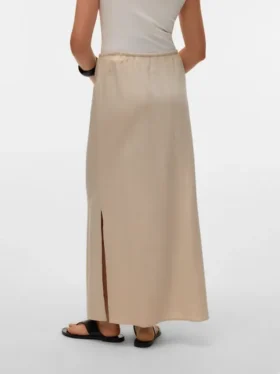 Jupe longue à taille mi-haute Vmmymilo