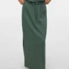 Jupe longue à taille mi-haute Vmmymilo