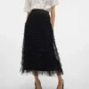 Jupe longue taille mi-haute Vmnaja