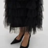 Jupe longue taille mi-haute Vmnaja