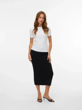 Jupe longue à taille mi-haute Vmnancy