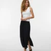 Jupe longue taille mi-haute Vmsiena