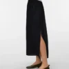 Jupe longue taille mi-haute Vmsiena