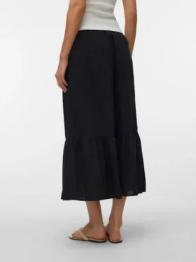 Jupe longue à taille mi-haute Vmtrine