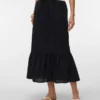 Jupe longue à taille mi-haute Vmtrine