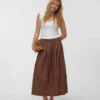 Jupe longue taille moyenne Vmlotus