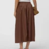 Jupe longue taille moyenne Vmlotus