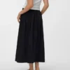 Jupe longue taille moyenne Vmlotus