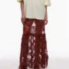 Jupe longue Topshop