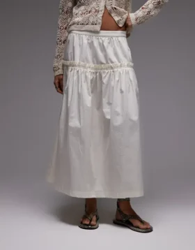 Jupe longue Topshop