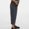 Jupe midi taille haute