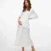 Jupe midi taille haute