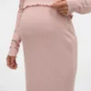 Jupe midi taille haute