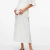 Jupe midi taille haute