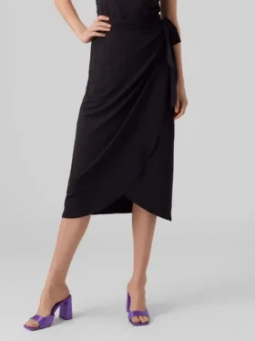 Jupe midi taille haute Awfrances