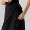 Jupe midi taille haute Awfrances